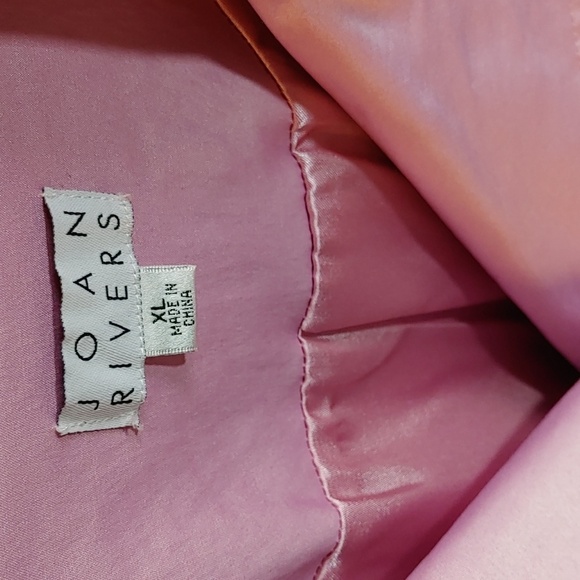 Joan Rivers Pink Short Trench Style Spring Jacket - Picture 4 of 8
